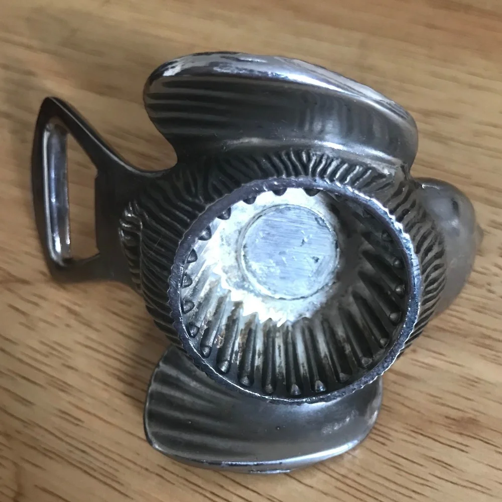 Vintage Silver Color Mid-Century Metal Bird Shaped Bottle Opener